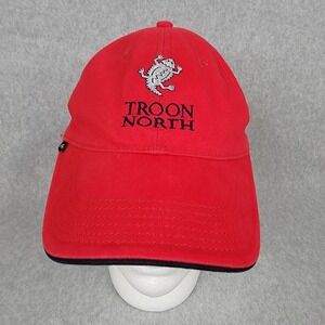 Troon North Golf‎ Club Hat Cap Red L-XL